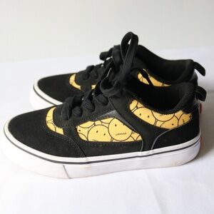 AIRWALK Boys Sneakers Running Shoes Smiley Face Huntington Lace Up Youth Size 1
